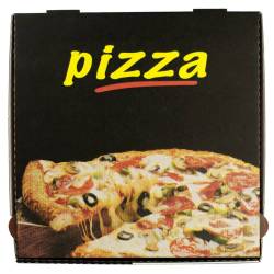 Boite à pizza Black box 33 cm