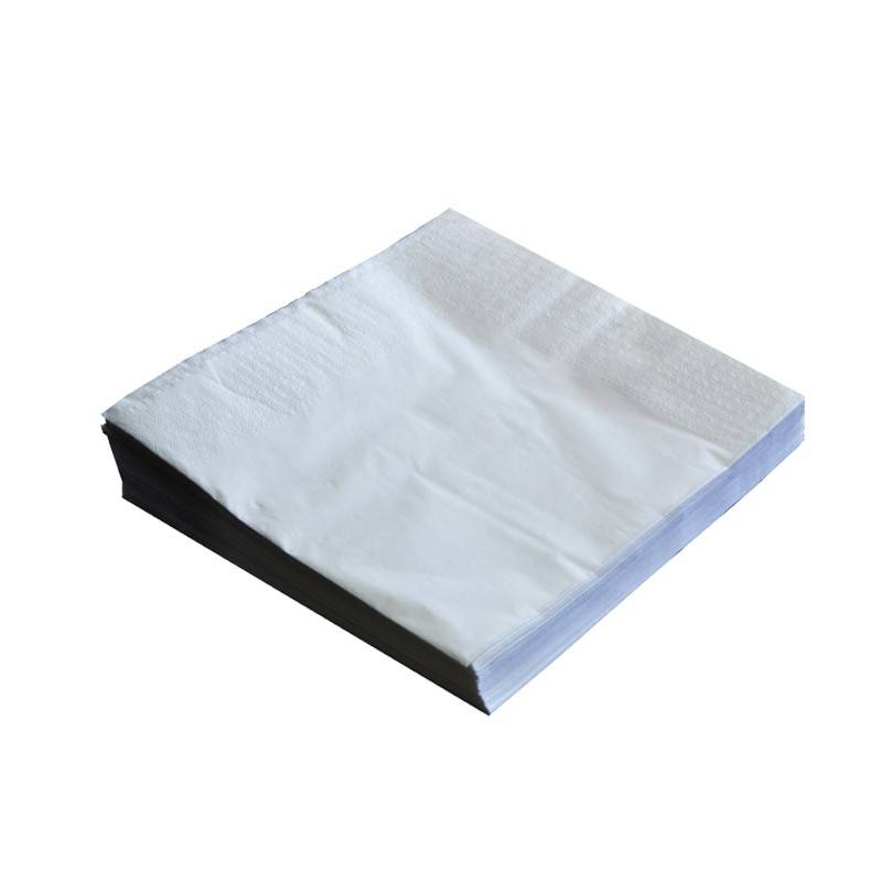 Serviette Blanche Jetable Papier - colis x50 - CashShopping