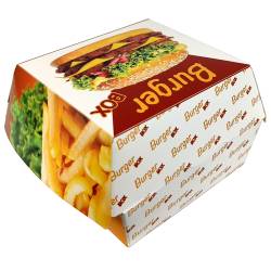 Boite Burger - Burger-Box - 12 cm - par 300