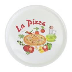 Assiette à Pizza - Reutilisable - 33 cm