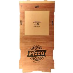 Boite Pizza - "Best in Town" - 33x4 cm - Économique - par 100